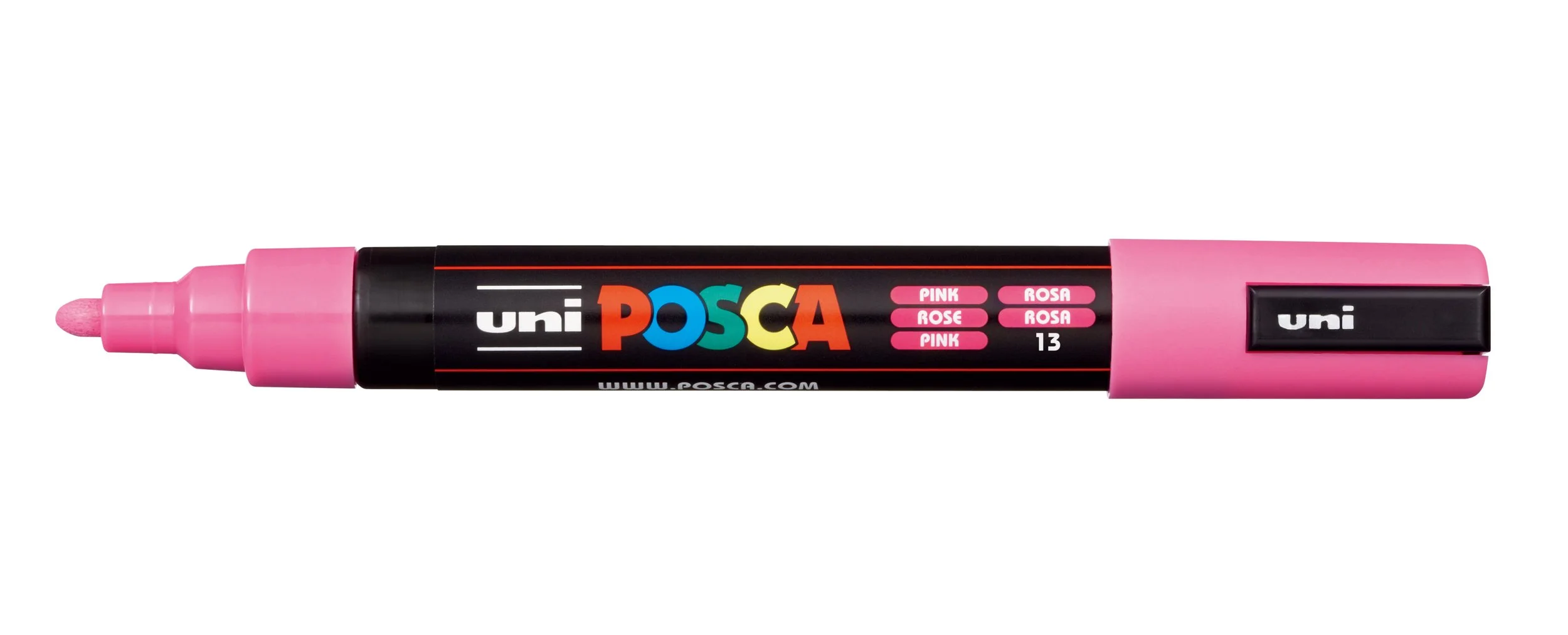 POSCA PC-5M Paint Marker - Pink, Medium Bullet Tip