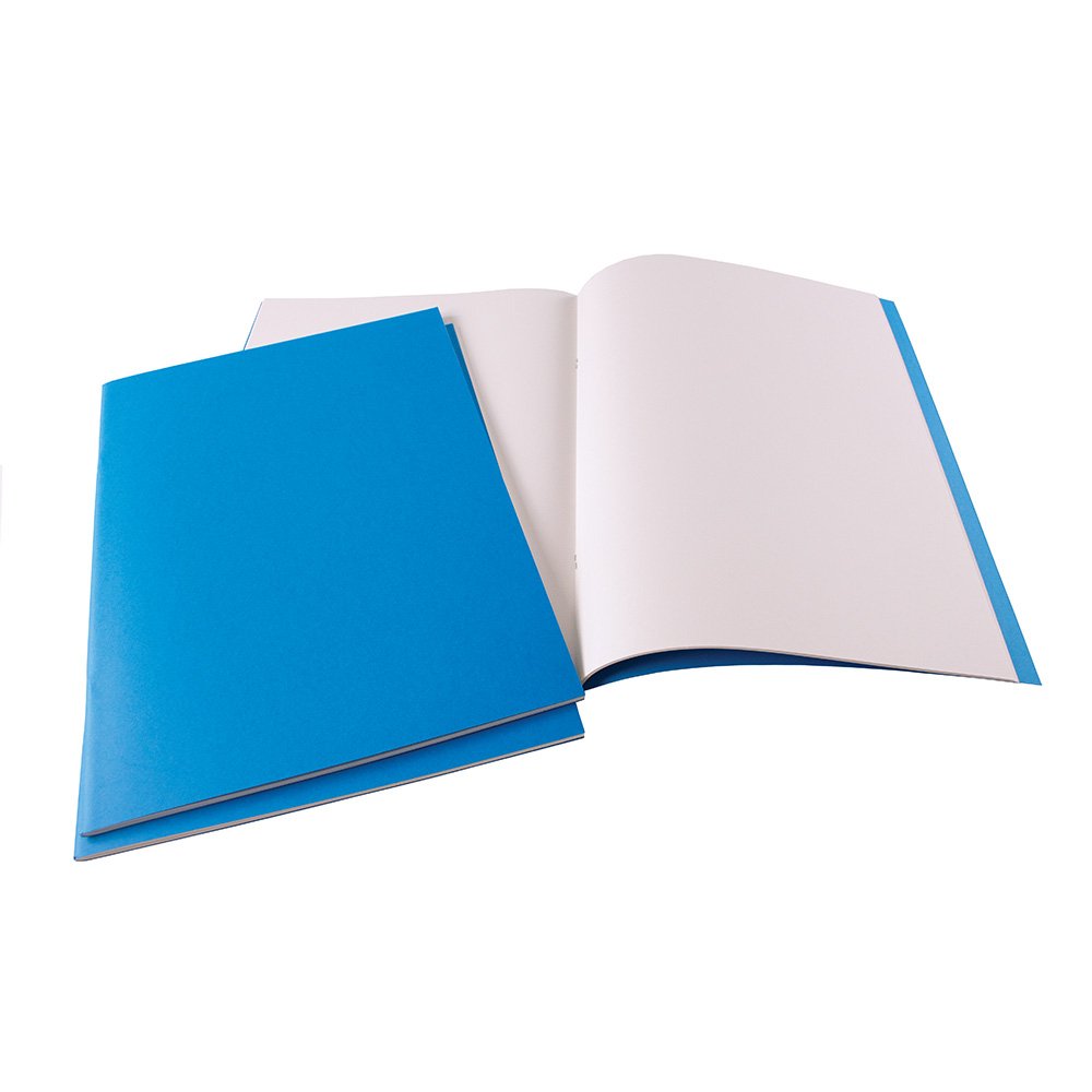 A3 Portrait Starter Sketchbook Matt Laminated Pacific Blue Cover 40 pages 140gsm