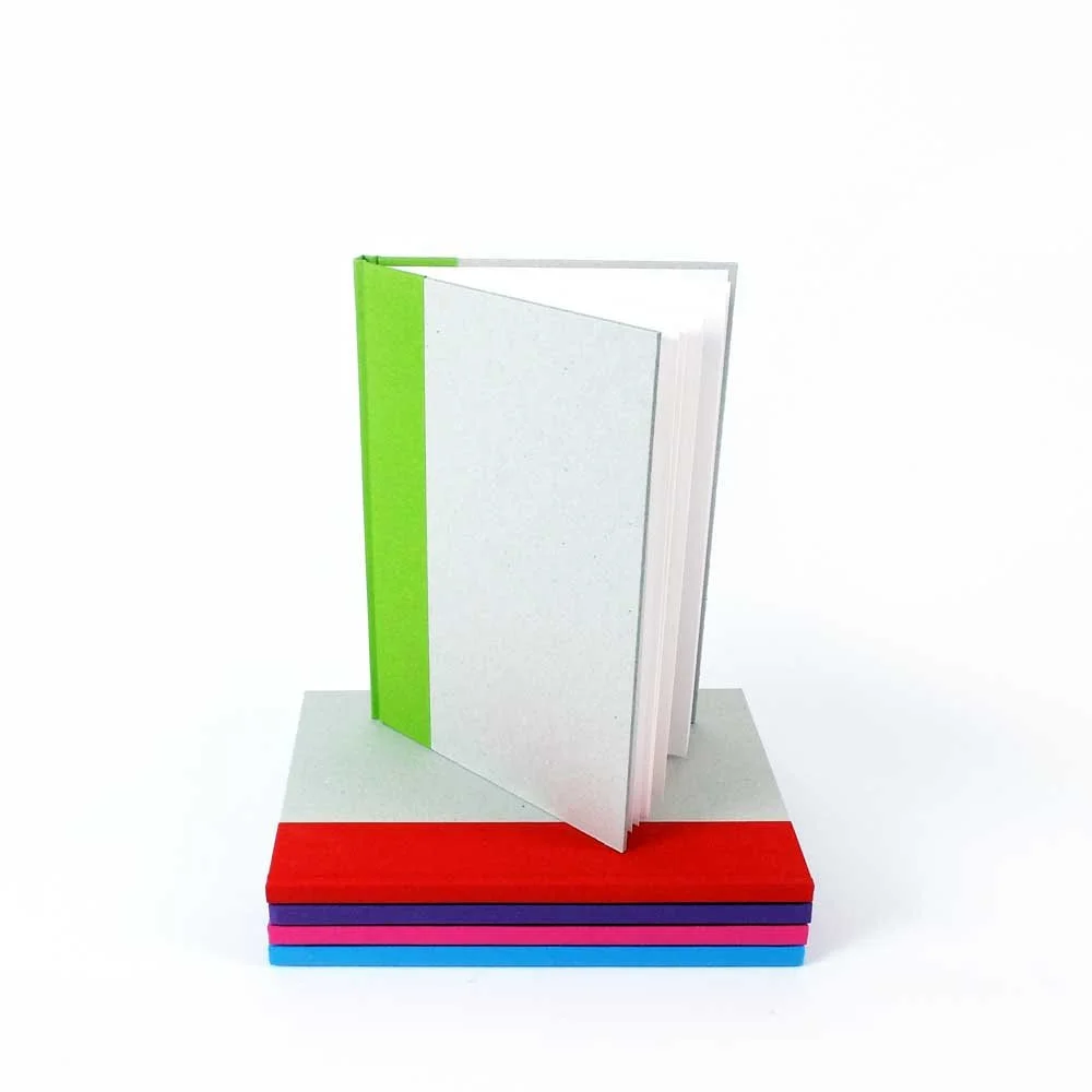 A5 Creative Slim Sketchbook Contrast Spine Green   140gsm 44 pages