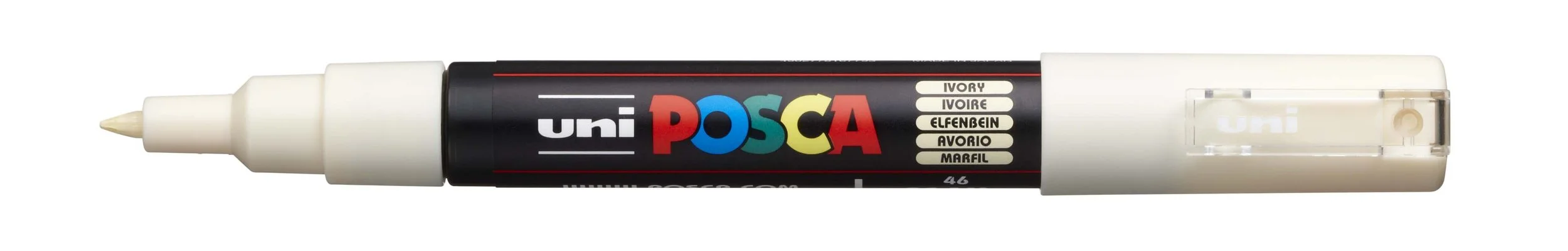 POSCA PC-1M Paint Marker - Ivory, Extra Fine Tip