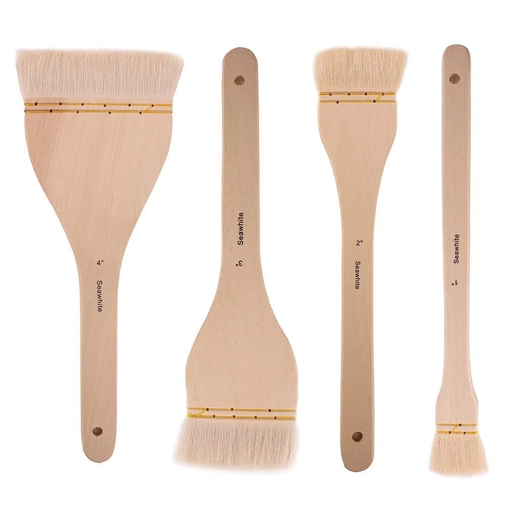 Hake Brush Set of 4