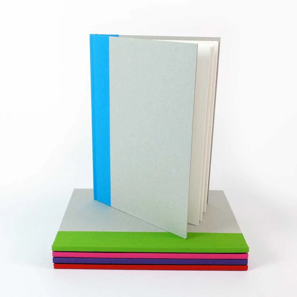 A4 Creative Slim Sketchbook Contrast Spine Blue     140gsm 44 pages