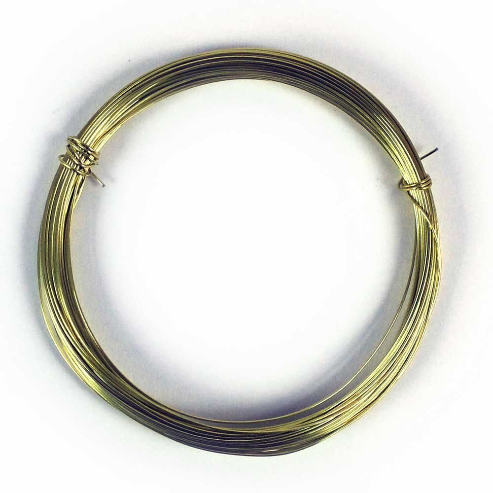 Enamelled Lime Coloured Wire 0.7mm 15m Spool Super