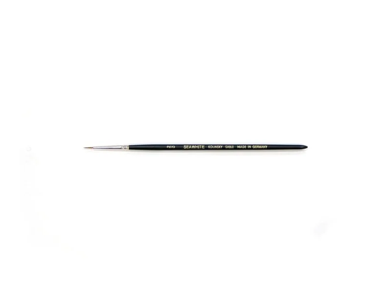 Pure Kolinsky Red Sable Brush - Pointed Size 00
