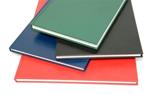 Popular Portrait Coloured Cover Sketchbook (250 x 190mm) 140 pages Black PVC