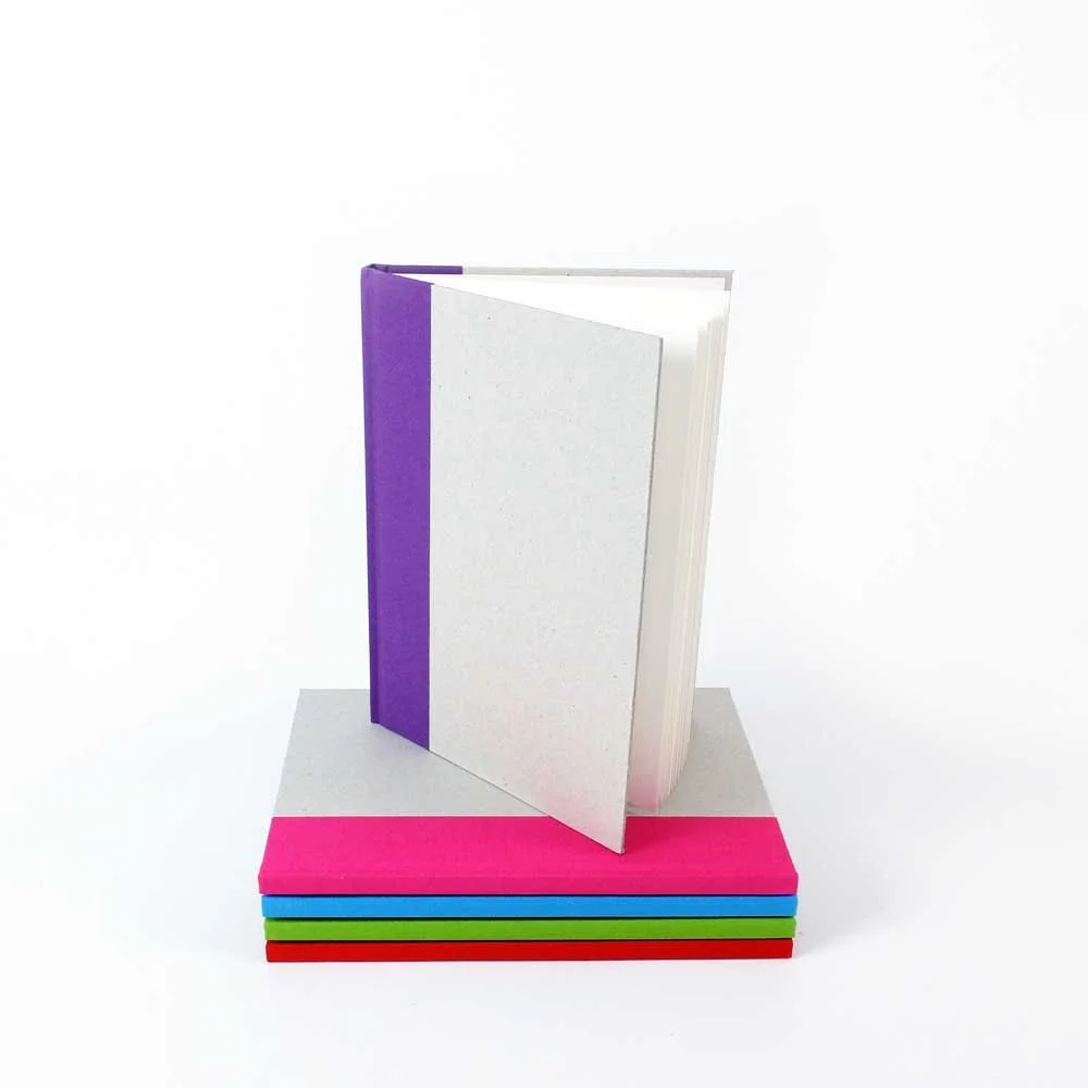 A5 Creative Slim Sketchbook Contrast Spine Purple  140gsm 44 pages