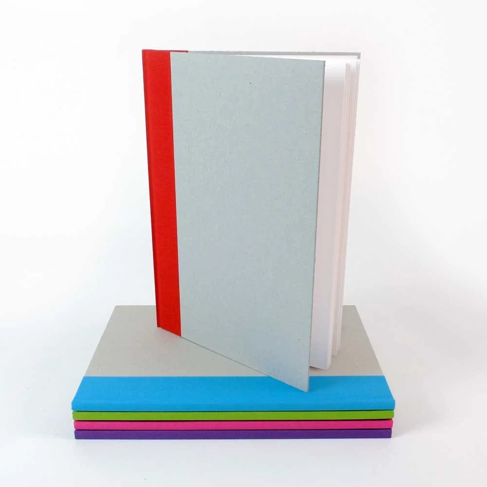 A4 Creative Slim Sketchbook Contrast Spine Red     140gsm 44 pages