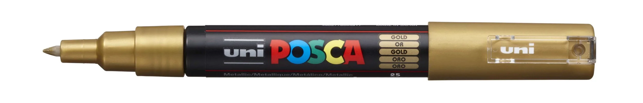 POSCA PC-1M Paint Marker - Gold, Extra Fine Tip