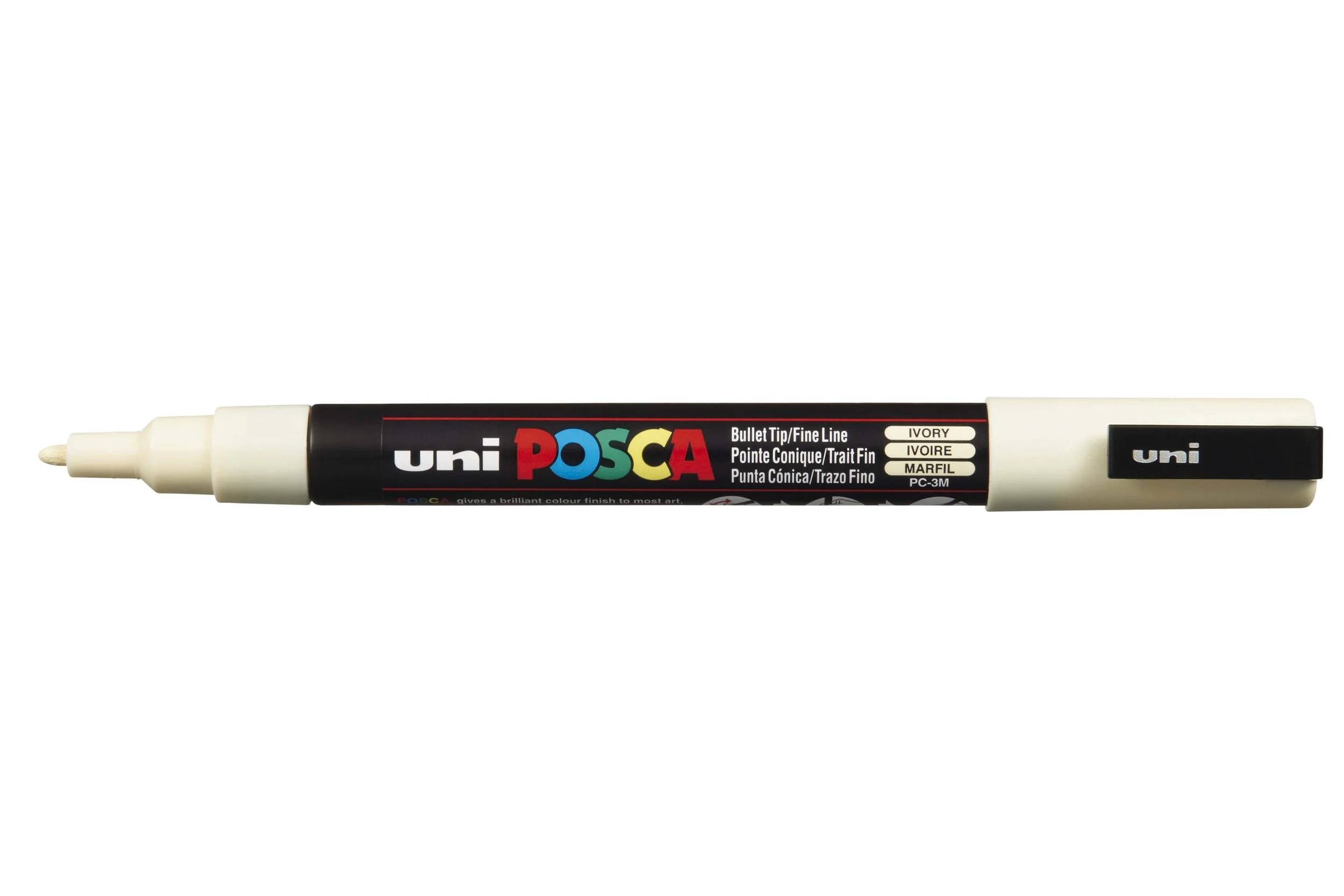 POSCA PC-3M Paint Marker - Ivory, Fine Bullet Tip