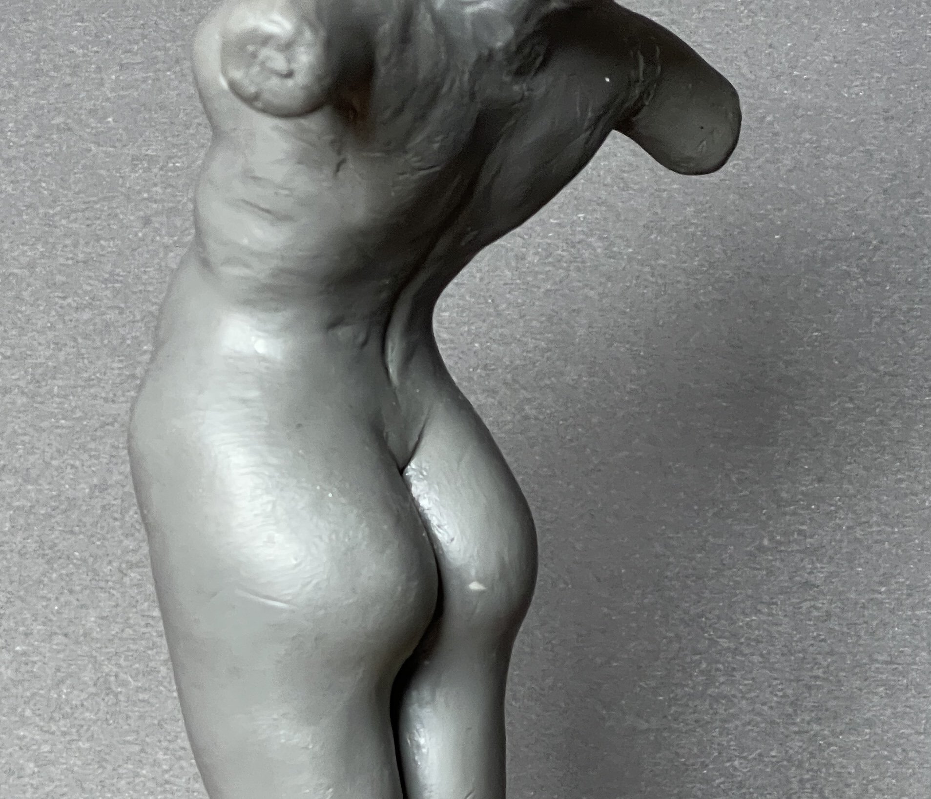 Plastic Clay sculpture