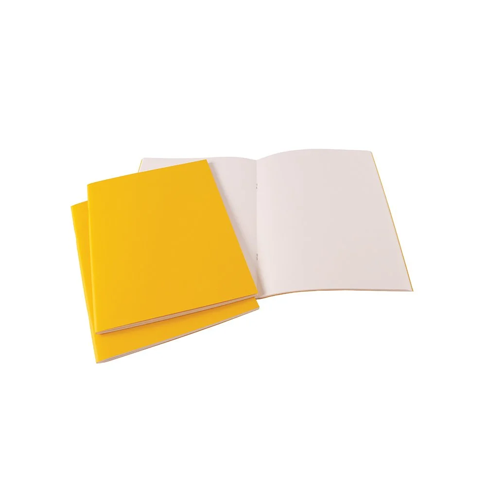 A4 Portrait Starter Sketchbook Matt Laminated Mango Yellow Cover 40 pages 140gsm
