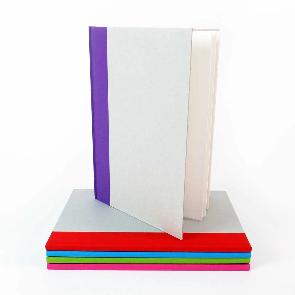A4 Creative Slim Sketchbook Contrast Spine Purple  140gsm 44 pages