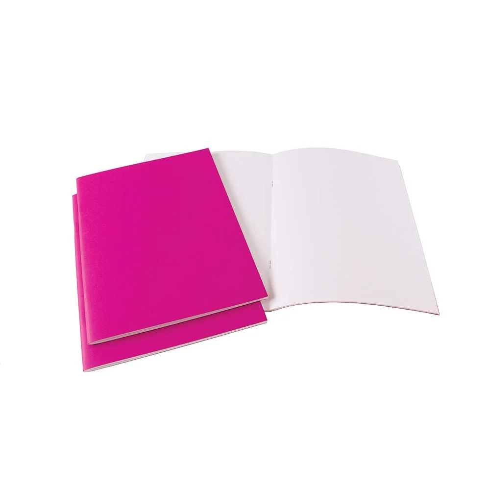 A4 Portrait Starter Sketchbook Matt Laminated Bougainvillea Pink Cover 40 pages 140gsm