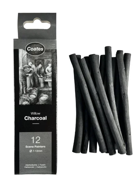 Willow Charcoal Scene Painters 12 Stick Box