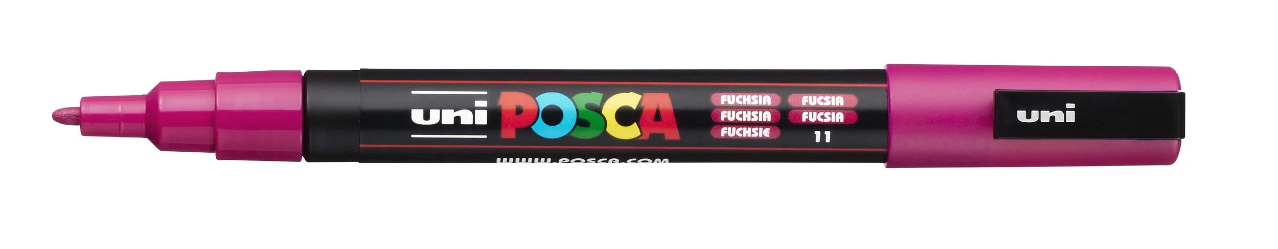 POSCA PC-3M Paint Marker - Fuchsia, Fine Bullet Tip
