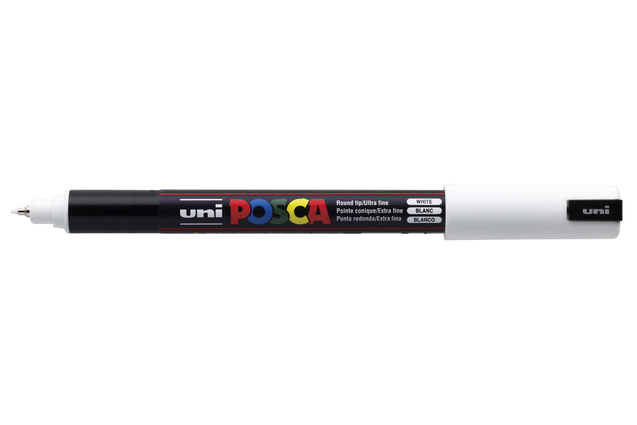 POSCA PC-1MR Paint Marker - White, Ultra Fine Tip
