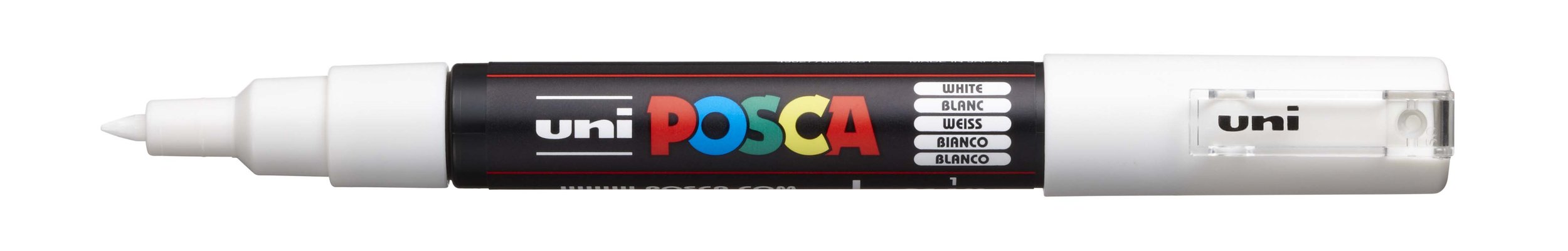 POSCA PC-1M Paint Marker - White, Extra Fine Tip