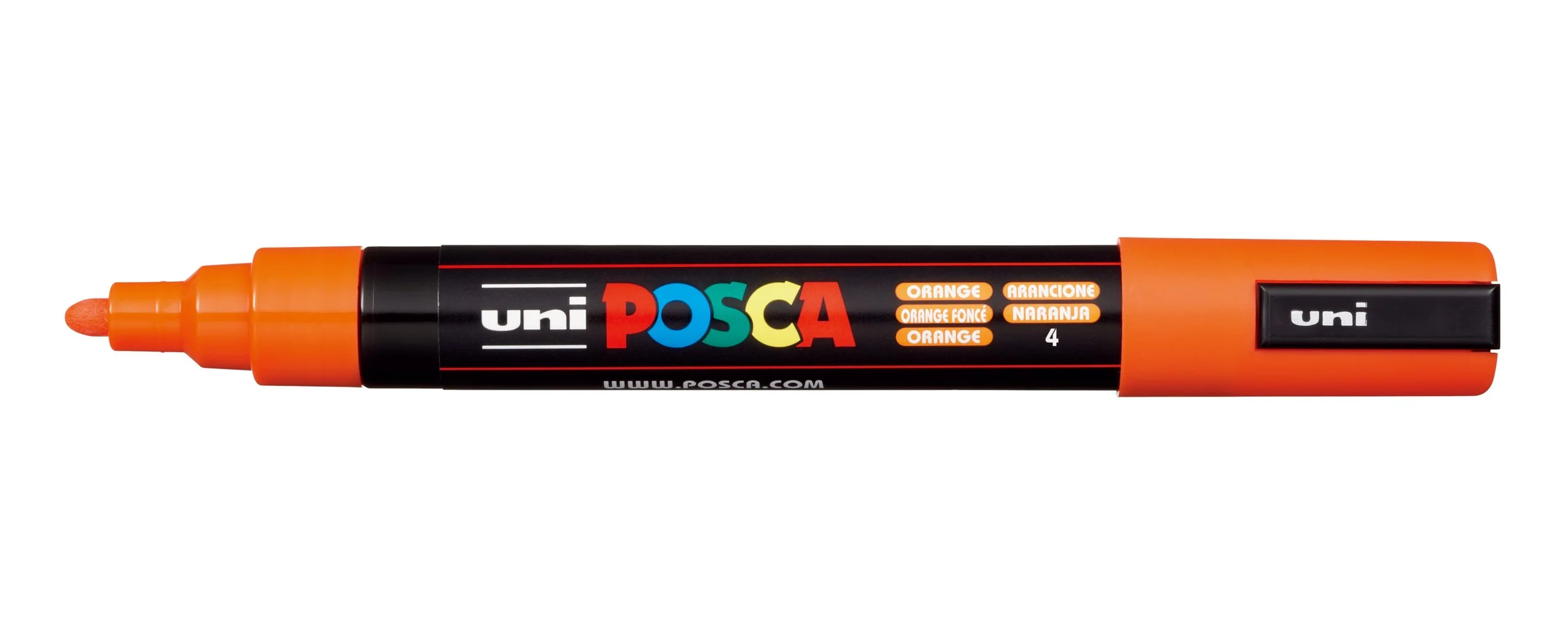 POSCA PC-5M Paint Marker - Orange, Medium Bullet Tip