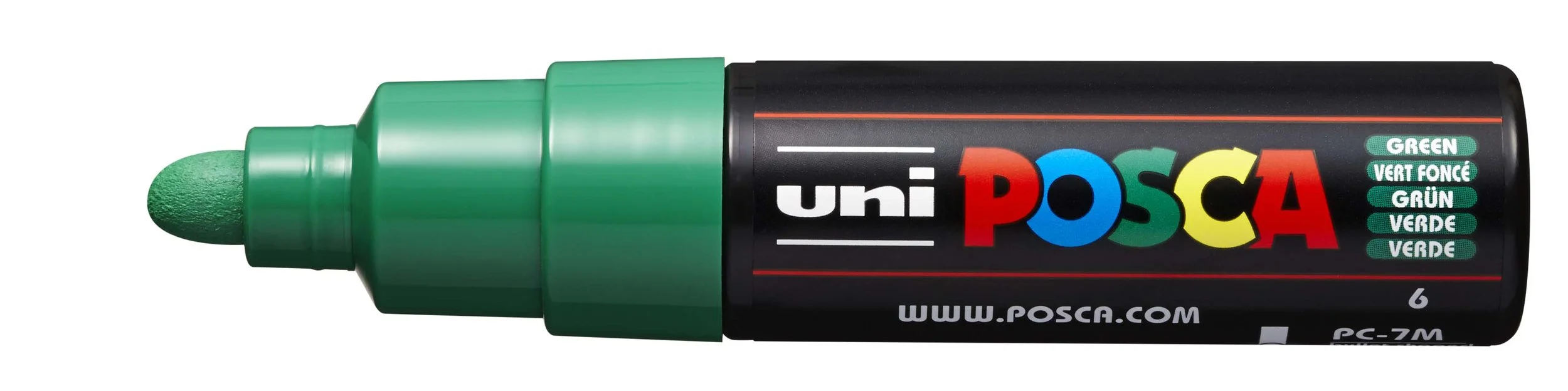 POSCA PC-7M Paint Marker - Green, Large Bullet Tip
