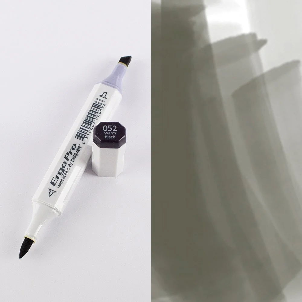 Ergo Pro Marker 052 Warm Black