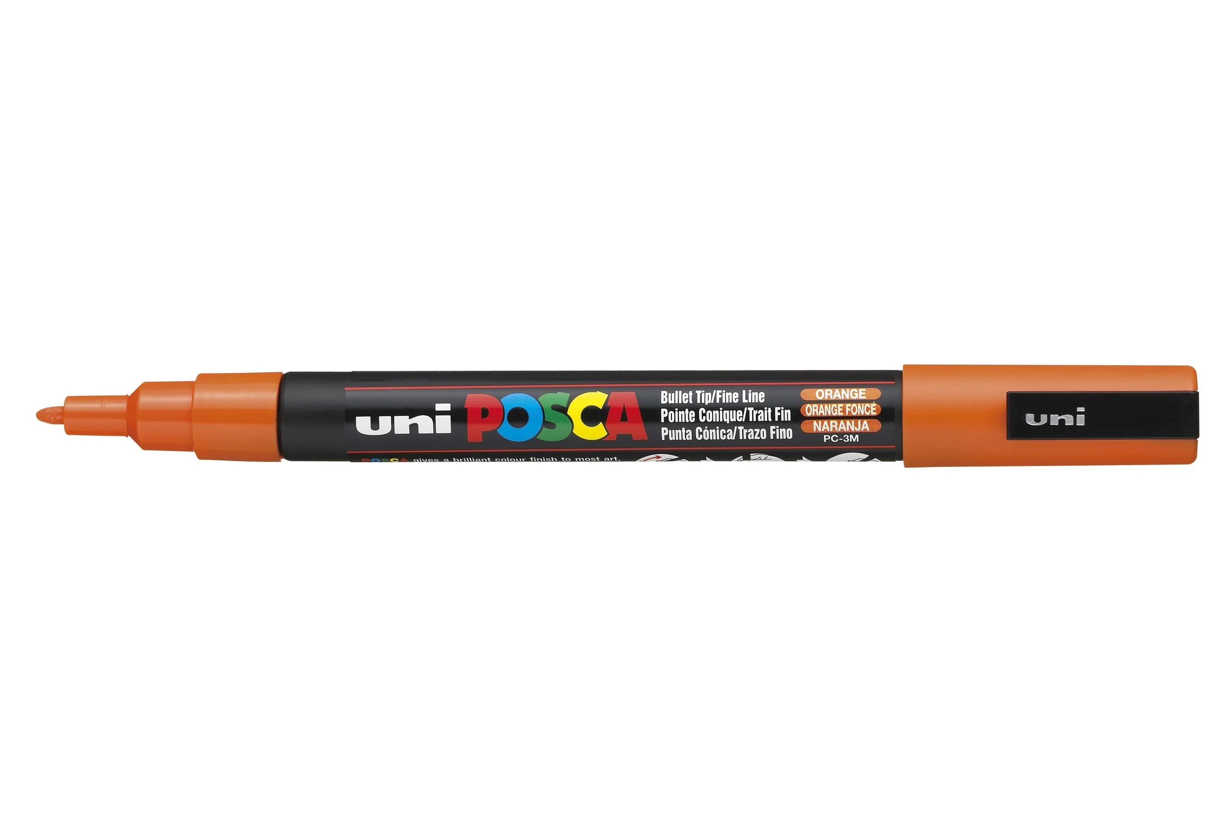 POSCA PC-3M Paint Marker - Orange, Fine Bullet Tip