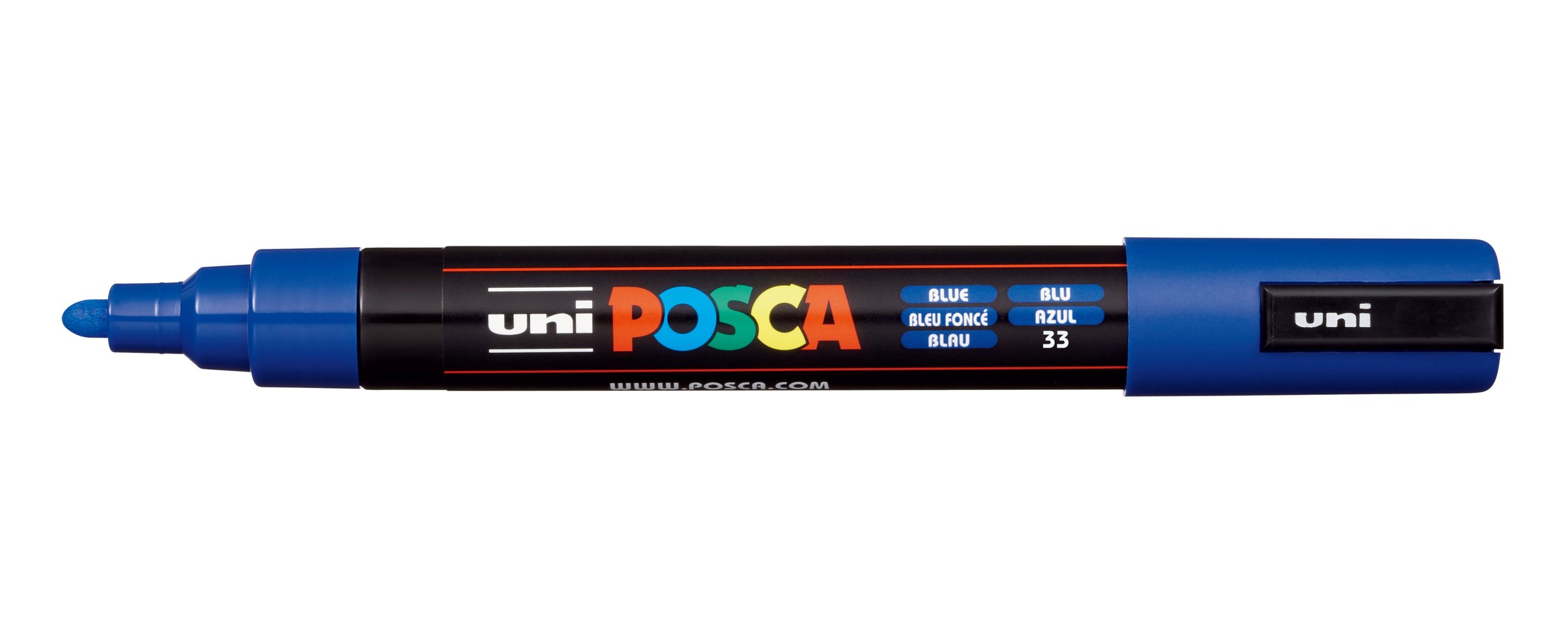POSCA PC-5M Paint Marker - Blue, Medium Bullet Tip