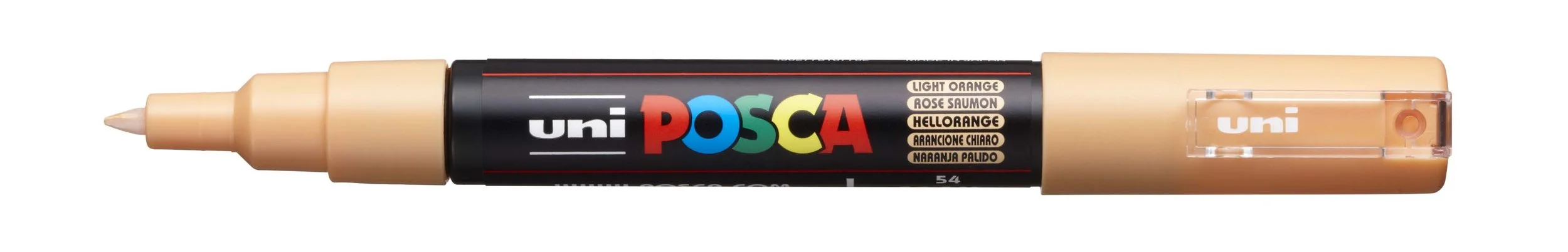 POSCA PC-1M Paint Marker - Light Orange, Extra Fine Tip