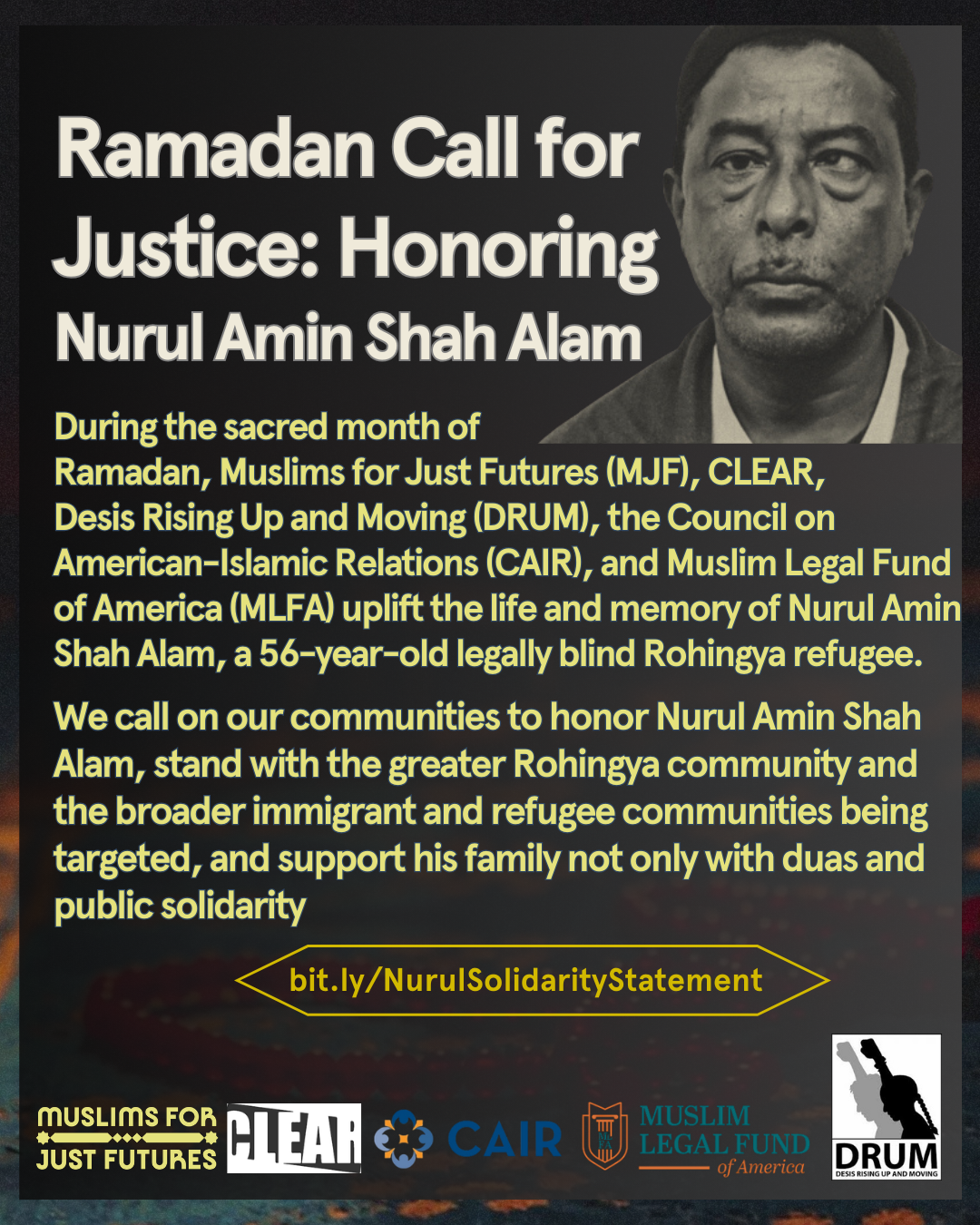 Ramadan Call for Justice