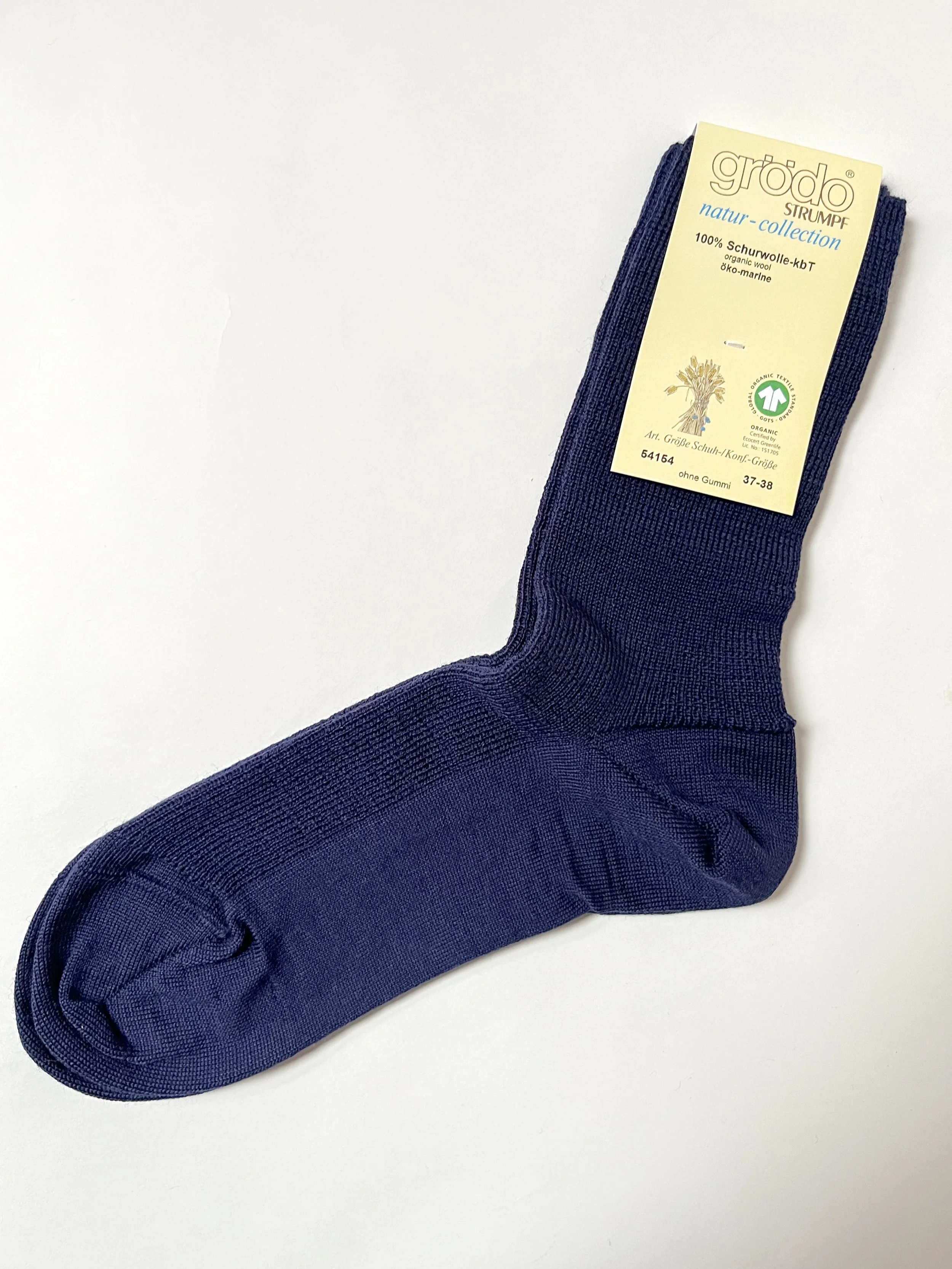 Grödo Wool Socks Navy