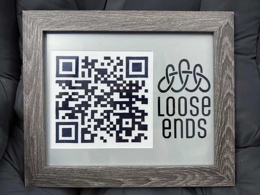 As we get ready for the @hhamericas tradeshow in Chicago I wanted to show off a cross-stitched QR code that one of our amazing finishers made for us as a gift. (Thank you Victoria). #finishersrock #grateful #QR #crossstitch