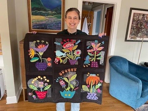 &ldquo;Marissa finished four projects from my late wife, Judi. They are beautiful and I&rsquo;m so grateful. I will cherish these.&rdquo; &mdash; David #kindnessofstrangers #quilting #finisher #looseends