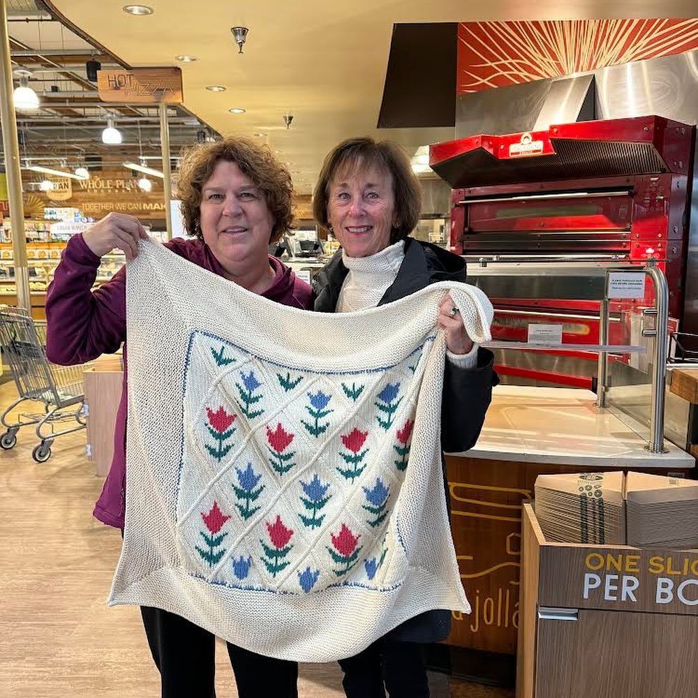&ldquo;We&rsquo;ve decided to turn the sweater into a small blanket! I&rsquo;m about halfway done but will need to back it.&rdquo; &mdash; Gretchen, Loose Ends finisher

Ellen submitted this sweater to be finished - it was begun by her mother, Edith,