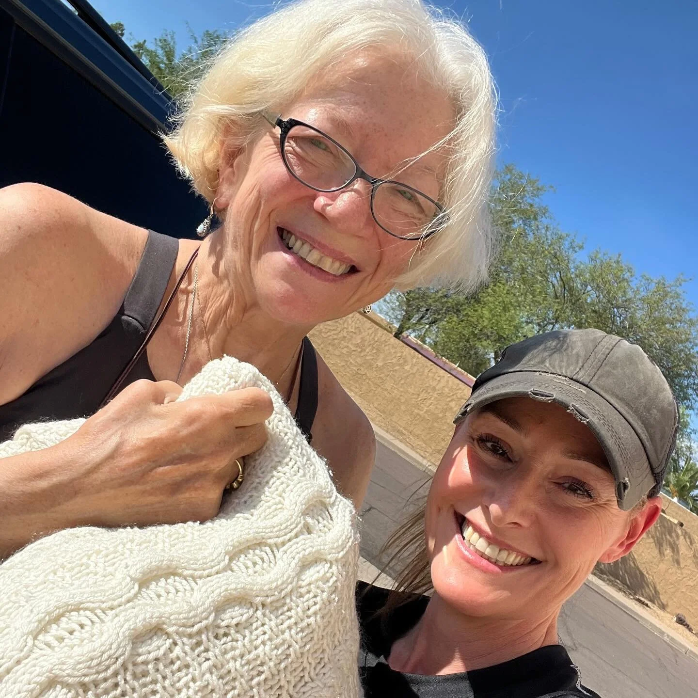 &ldquo;Mammy made blankets for the family for special occasions. She is actually my step-grandma (married my grandpa, &ldquo;the love of her life&rdquo; at 65). He means so much to me, and so does this blanket, as it will be what I hold close when I 