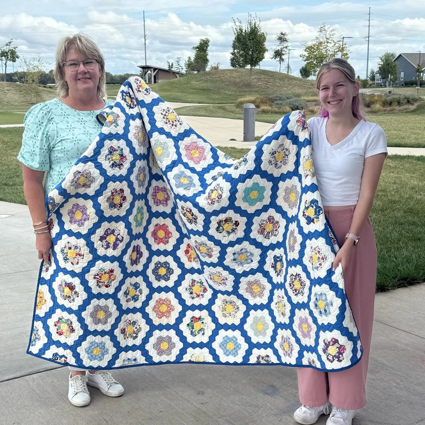Milton passed away in 2019 at the age of 82. When going through his things, his kids found a quilt top with a note, written by his mother, that said, &ldquo;This goes to Milton, he started this when he was a boy&rdquo;. 

&ldquo;I am more than impres