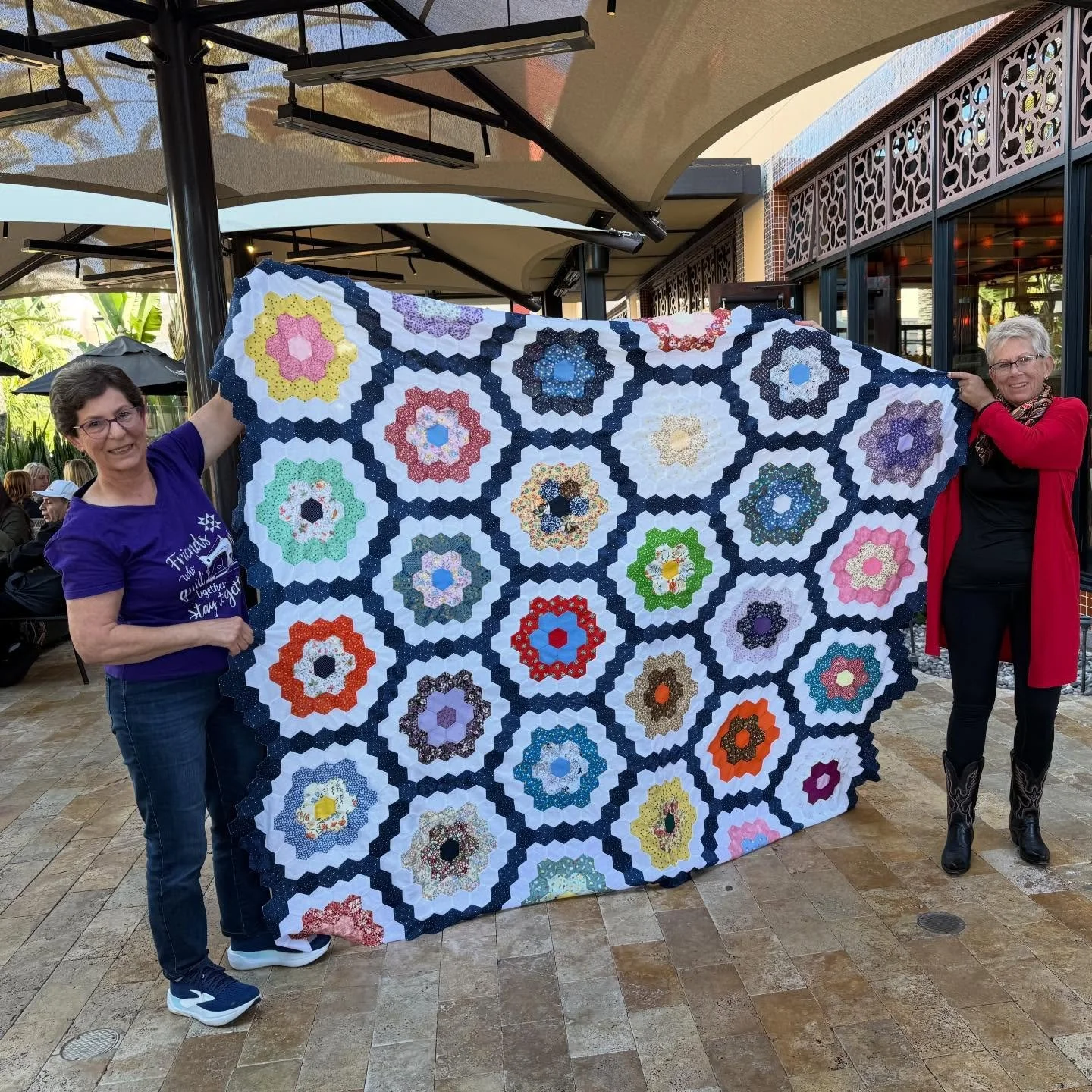 &ldquo;Mabel was a farmer&rsquo;s wife and an avid quilter. She made hundreds of quilts for her family and friends. She was my sister&rsquo;s mother-in-law. We became good friends through our love of quilting. My sis found this unfinished beauty afte