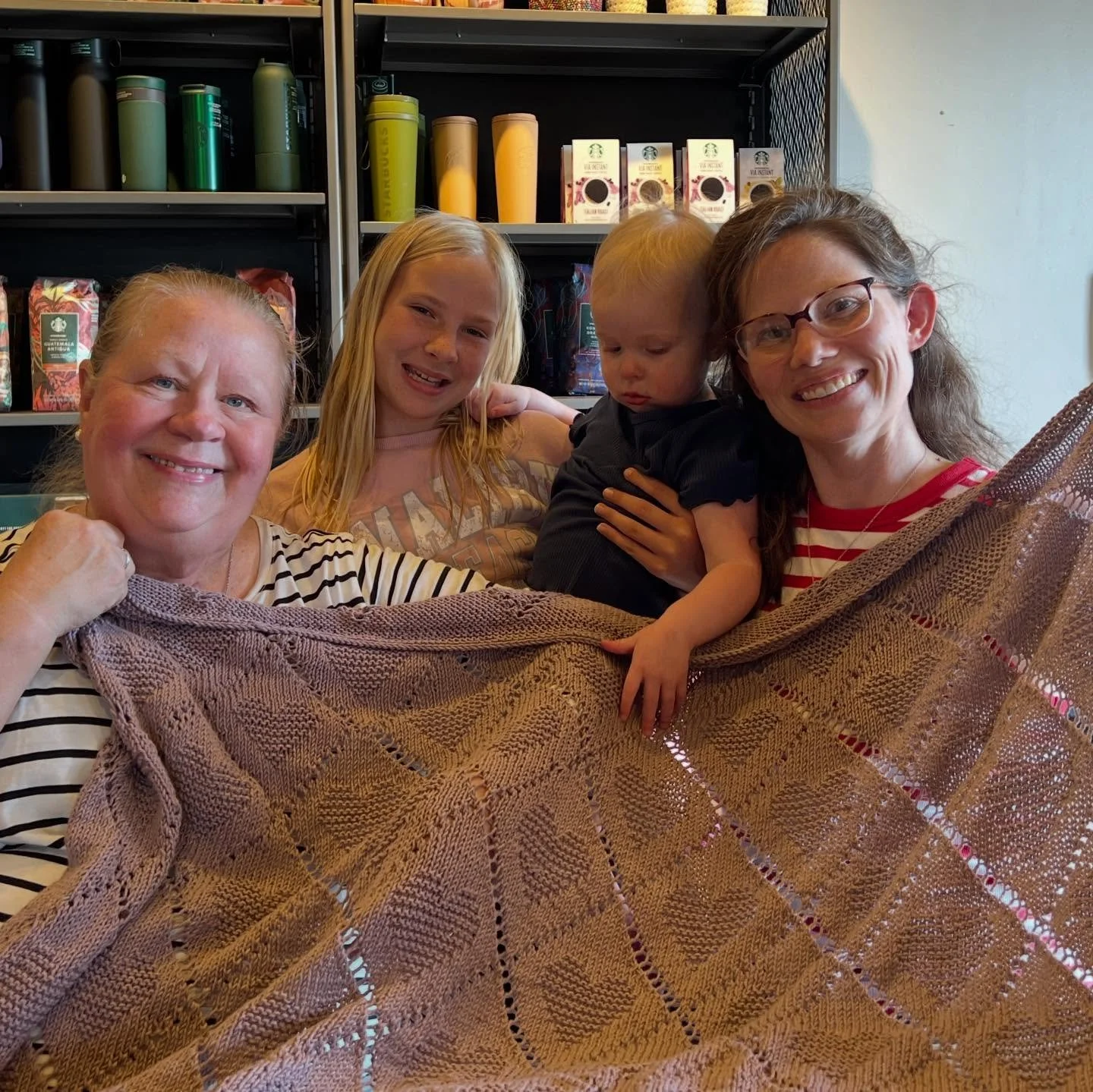 &ldquo;I have met an angel, and her name is Susan Taylor. I was diagnosed with Stage 4 Breast cancer in Sept 2022, and it was rough. However, I was so thrilled that in Feb 2023 I would have a new grandbaby, Cora Anne, and began a knitted blanket in a