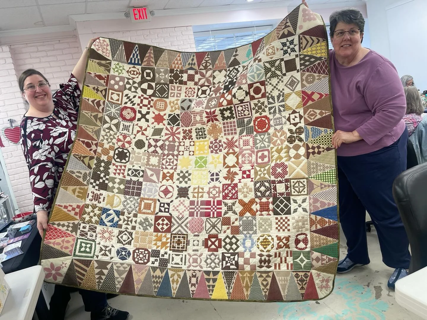 &ldquo;This whole experience has been wonderful! My heart is so full!&rdquo; Susan, Loose Ends finisher - Susan spent 80 hours finishing this up.

&ldquo;Evon is my Daddy&rsquo;s twin sister, who is like a second mom to me. Both my parents passed wit