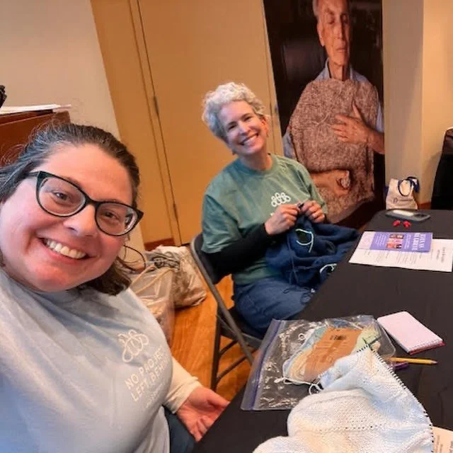 Loose Ends was honored to be included in last night&rsquo;s event, &ldquo;Even As We Grieve,&rdquo; showcasing art and stories from organizations that serve as communities of care in Maine. There was music and art &mdash; and chitchat, thanks to two 