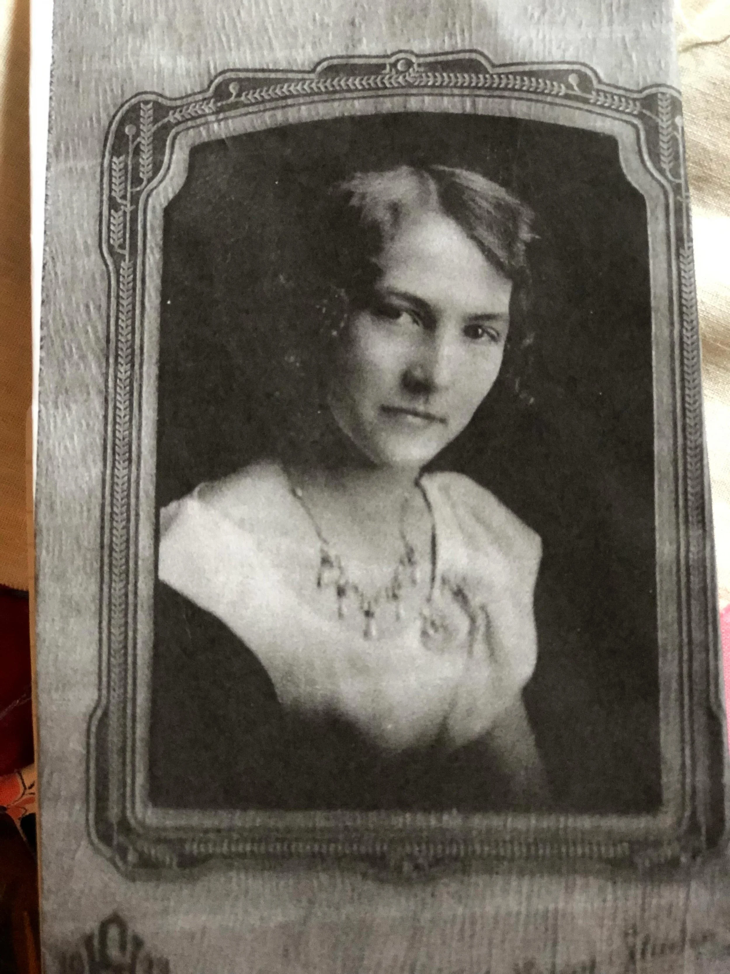 &ldquo;My grandmother&rsquo;s name was Mildred Sarah Ellen. She was my favorite person, and the one who showed me unconditional love. She was loving and selfless. She loved kids, canning, African violets, the wheel of fortune, and the color pink. She