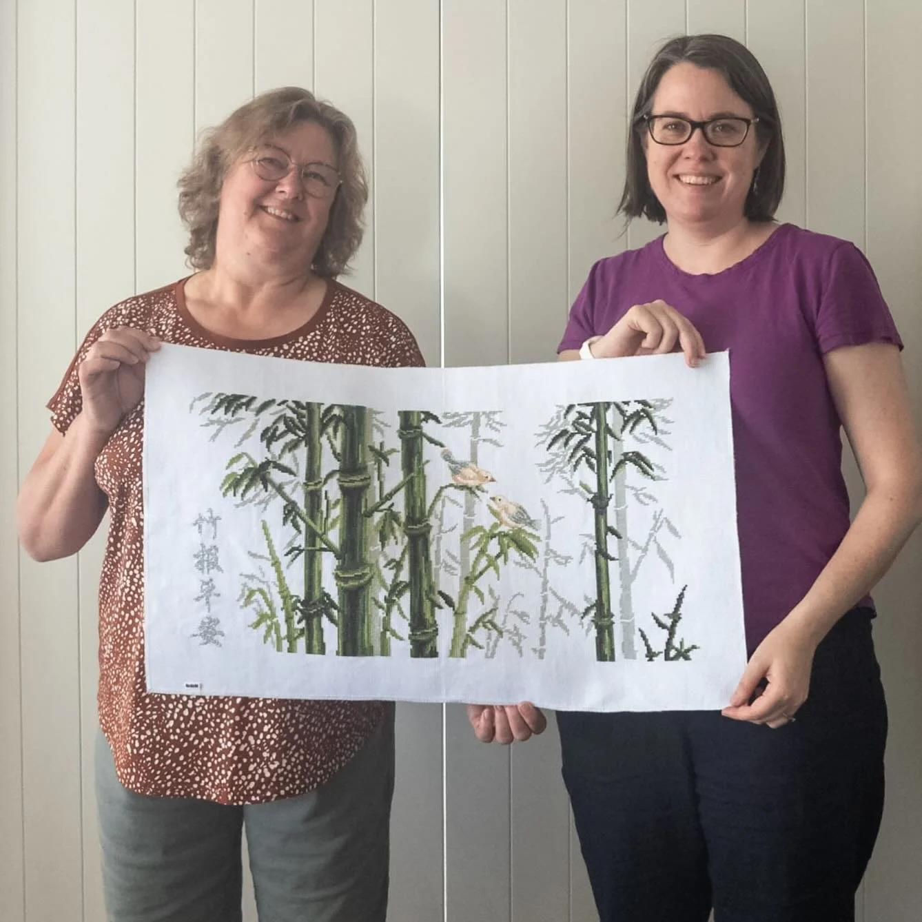&ldquo;Amy, my mother, was a consummate crafter - floristry, sewing, knitting, cross stitch - she always had a project on the go, often more than one! She really took up cross-stitch in later life and had many of her completed projects framed and on 