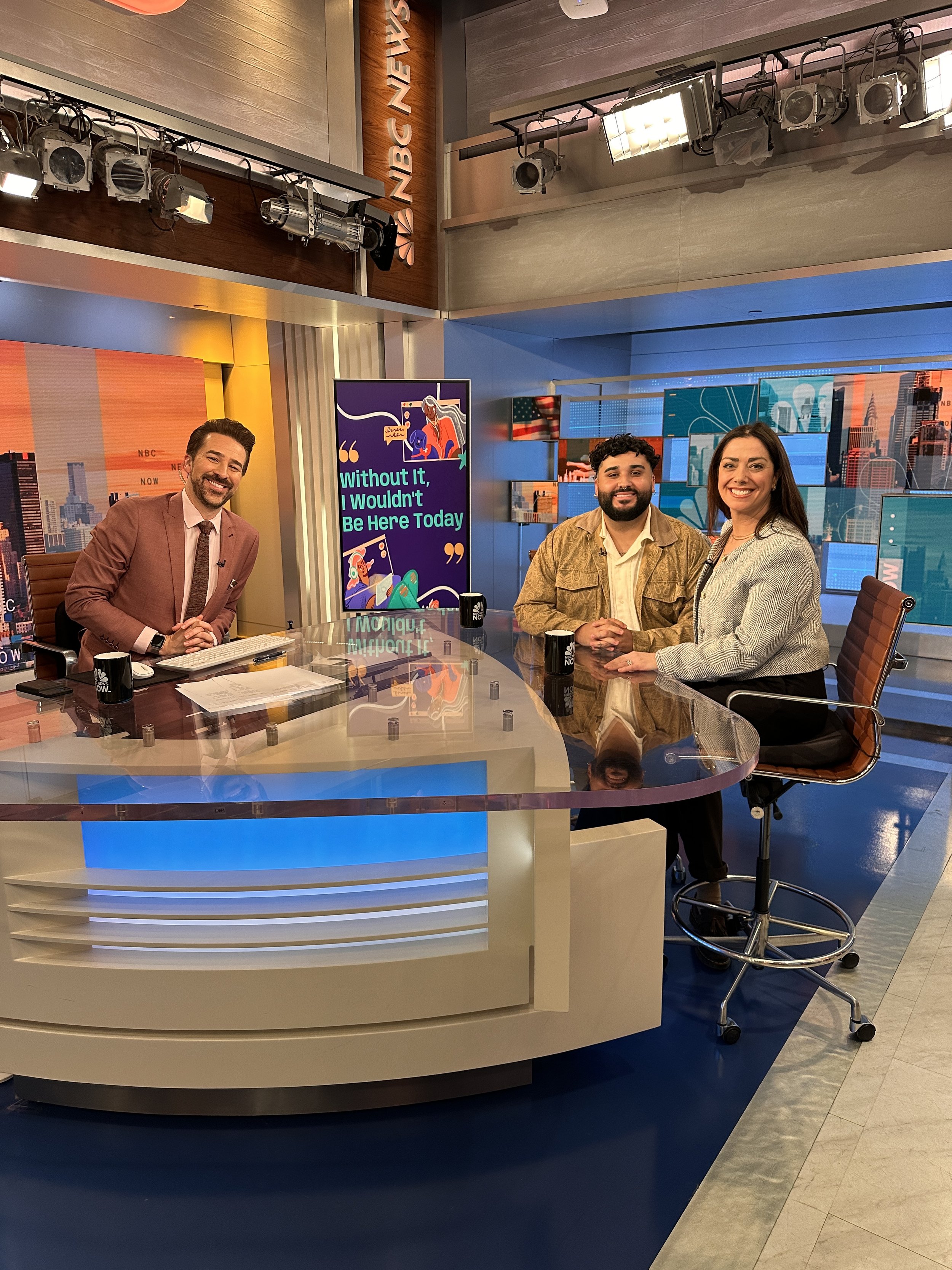 Live appearance on NBC News Now (LGBTQ+ digital safety)