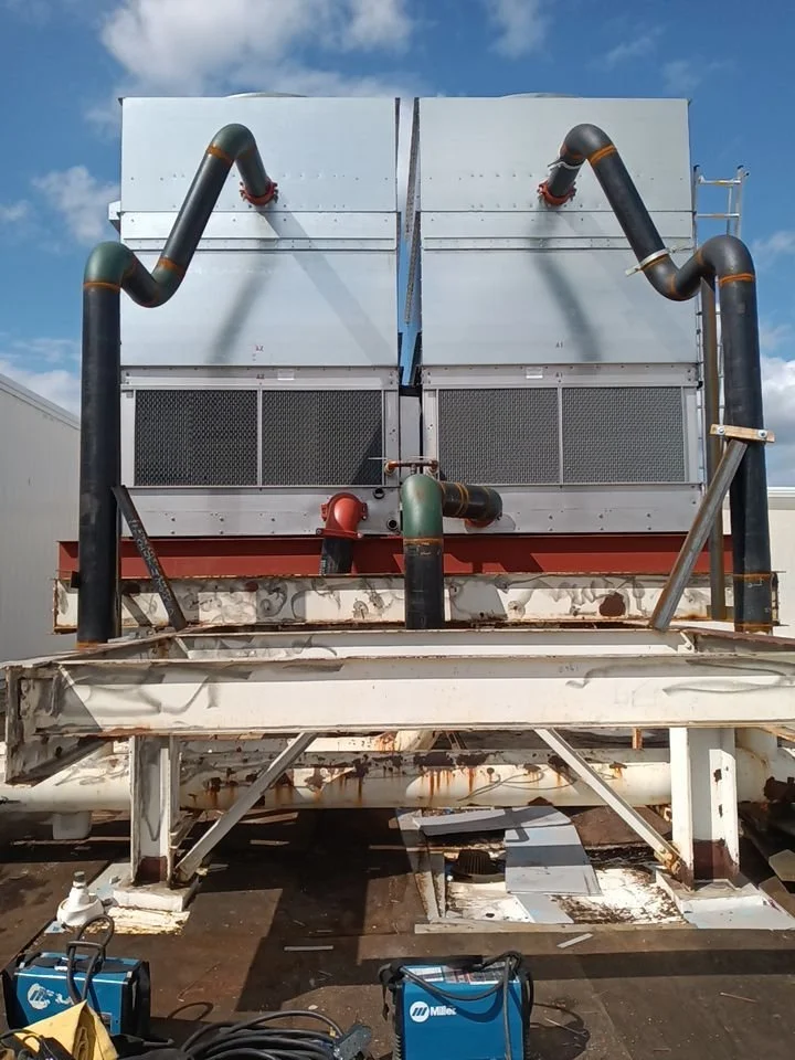Cooling Tower Pipe-In	Cooling tower pipe-in, Garden City, Long Island