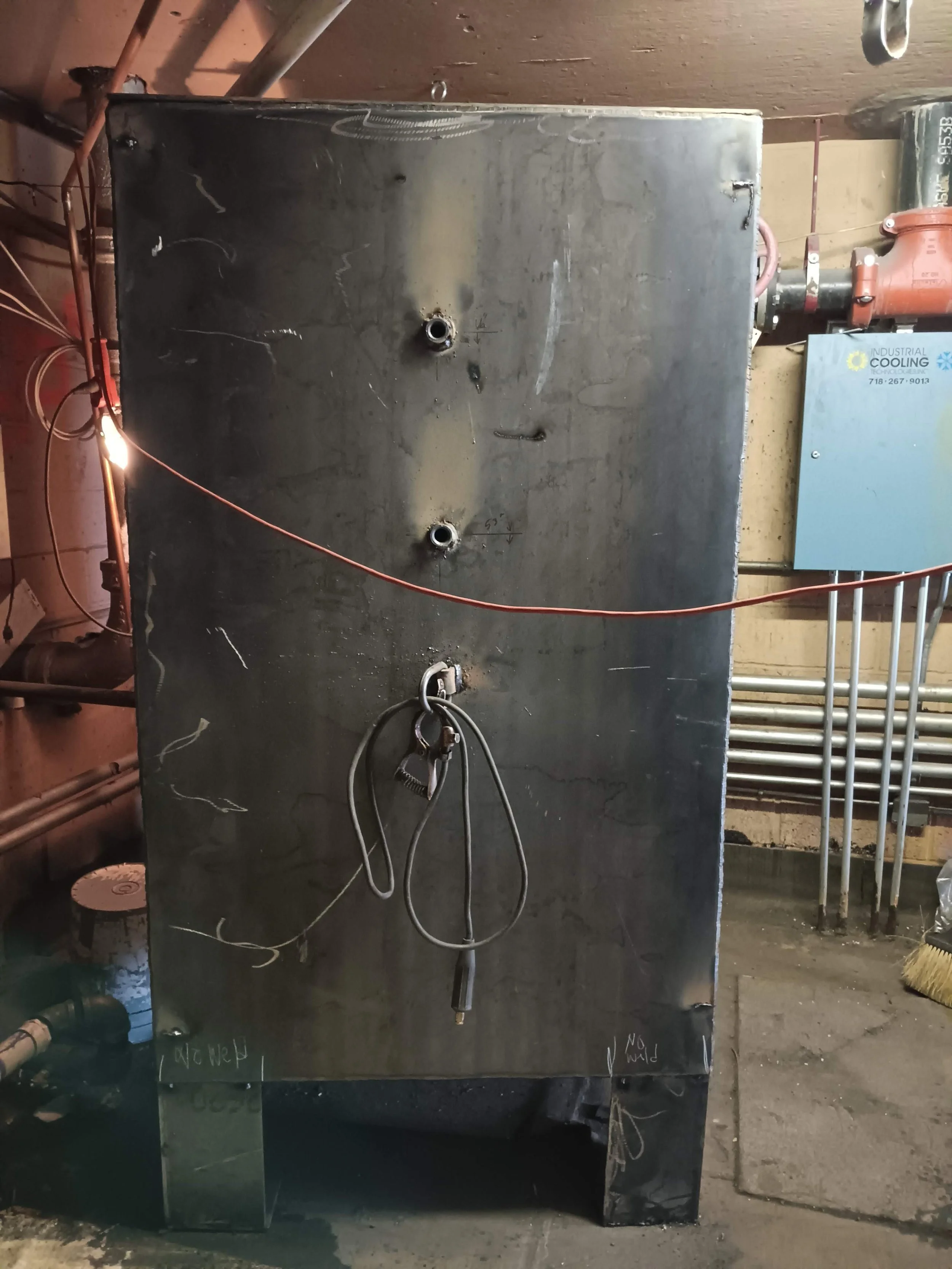 Roof Tank Replacement	Rooftop tank replacement, Whitestone, Queens