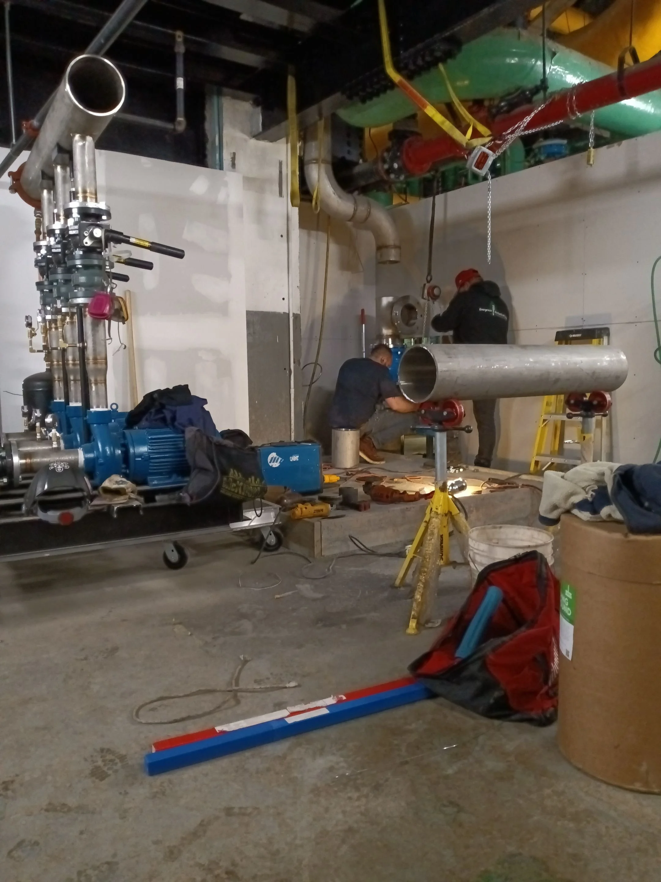 70 E 1st St	Valve and piping installation, East Village, Manhattan