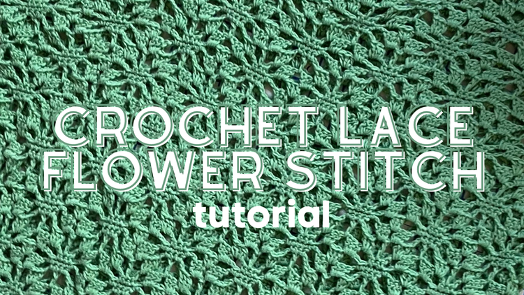 Crochet Floral Lace Pattern: Free Crochet Pattern and Tutorial — Just The  Worsted, Modern Crochet Patterns