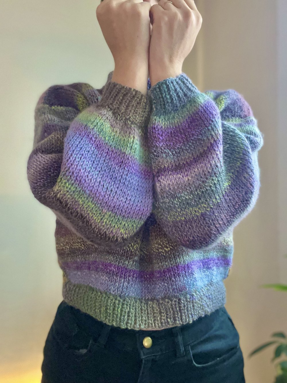 Not Knit Sweater: Tunisian Crochet Sweater Pattern — Just The