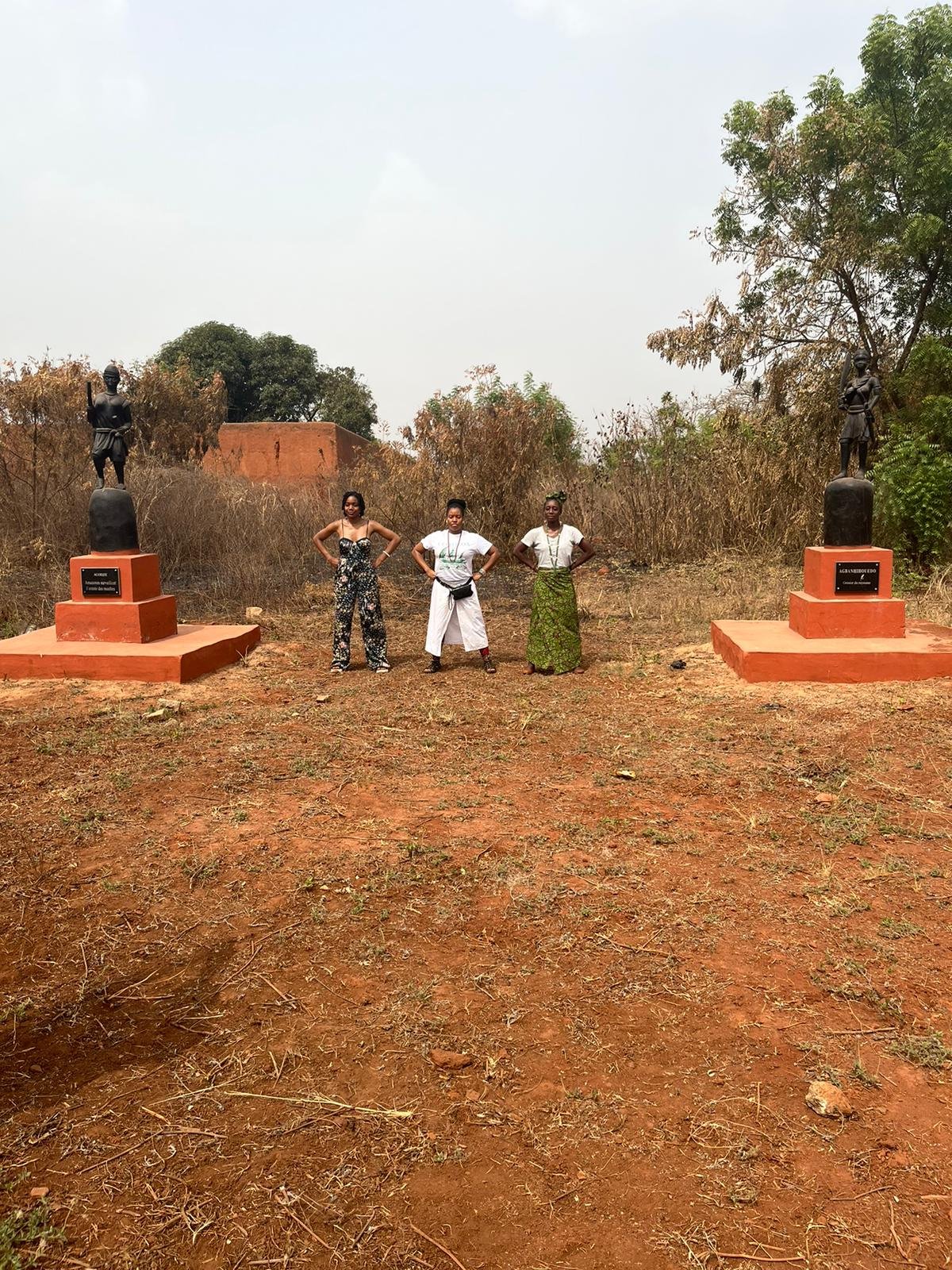 At an Agoodjié memorial in Cana