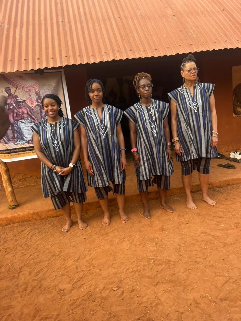 ICAAD cadets at the start of their initiation as Agoodjié