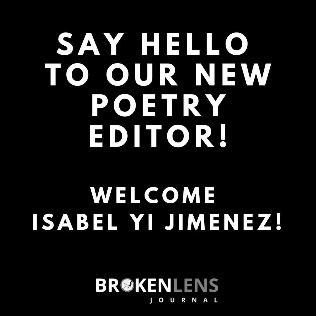 we are so excited to announce the addition of @isabelyijimenez to our editorial team!
 
Isabel will serve as the Poetry Editor for the journal. They are an artist, writer, and curator whose work examines the materiality and genealogy of place and the