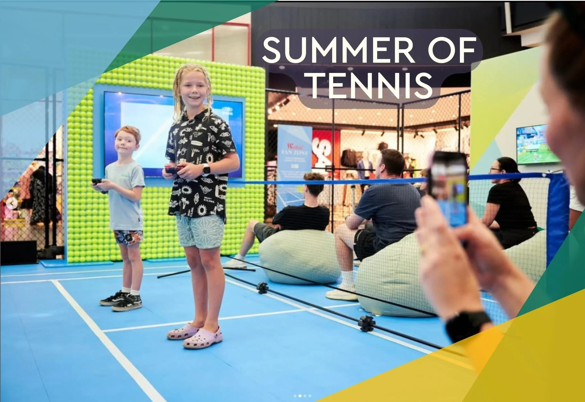 Summer of Tennis at Westfield Carousel